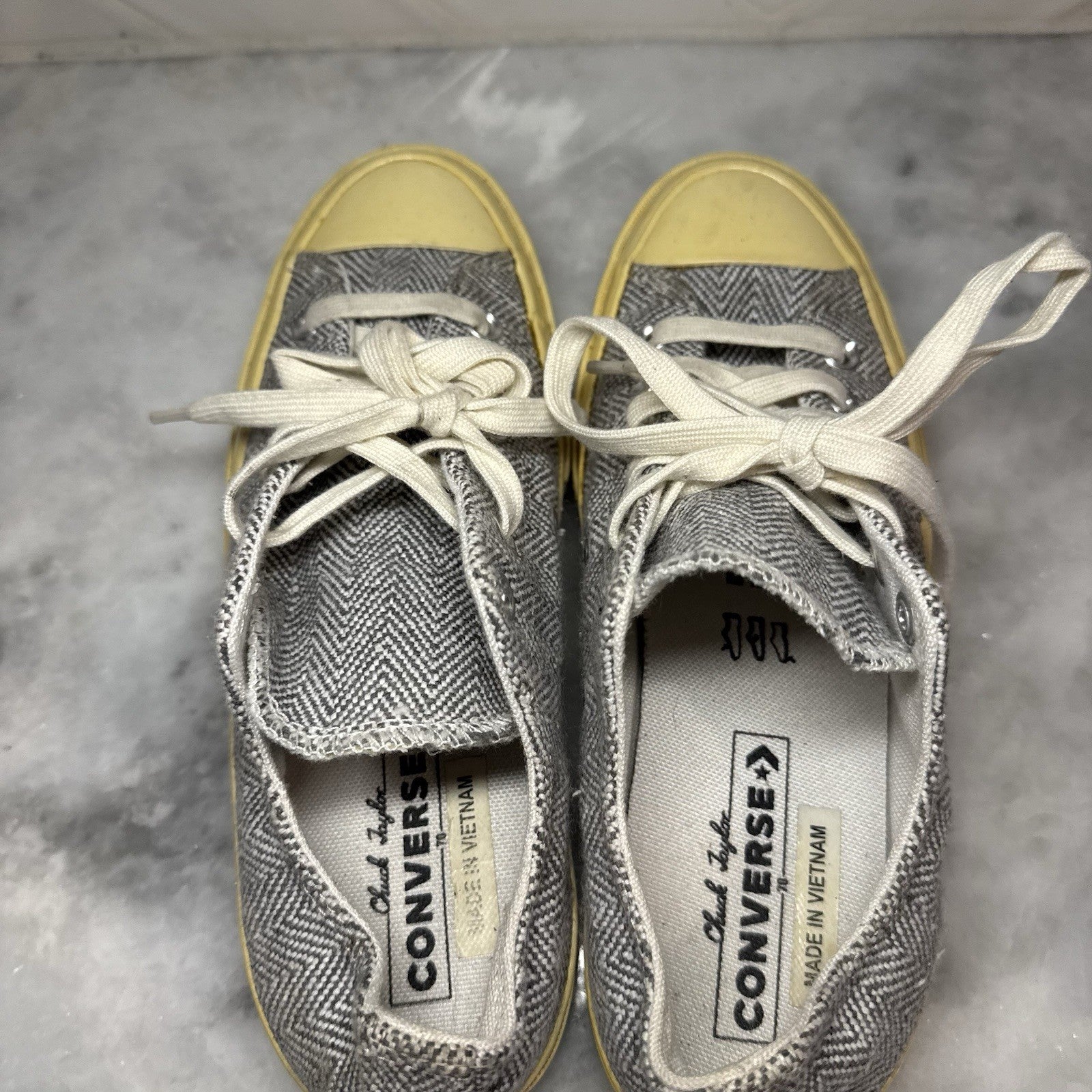 Converse Chuck 70 Renew Cotton Herringbone Low Top M6 W8 166703C