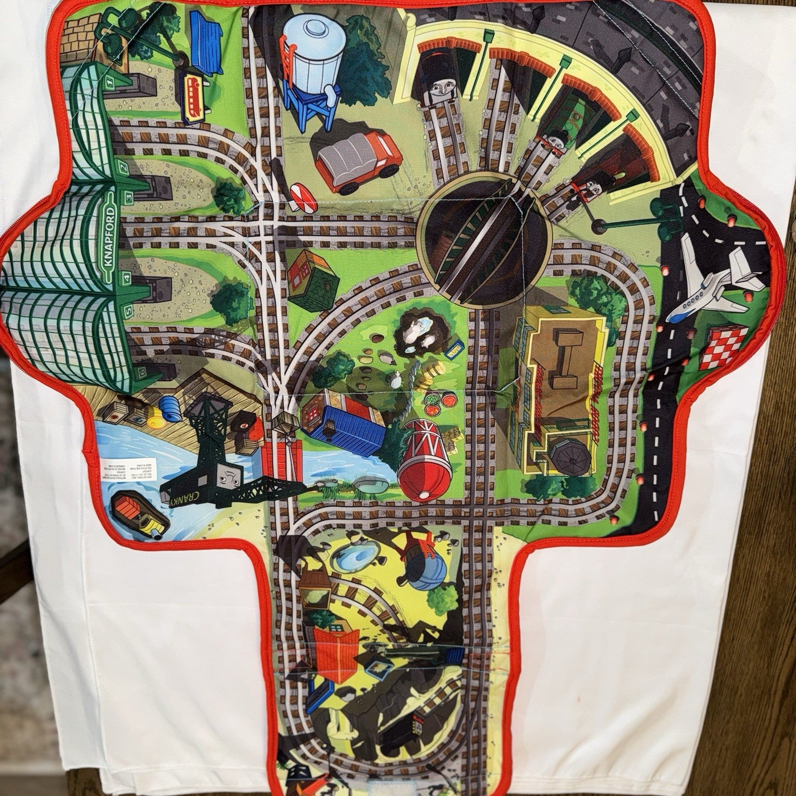 Rare Vintage THOMAS the Train & FRIENDS Railway TRAVEL Carry Case And Play Mat