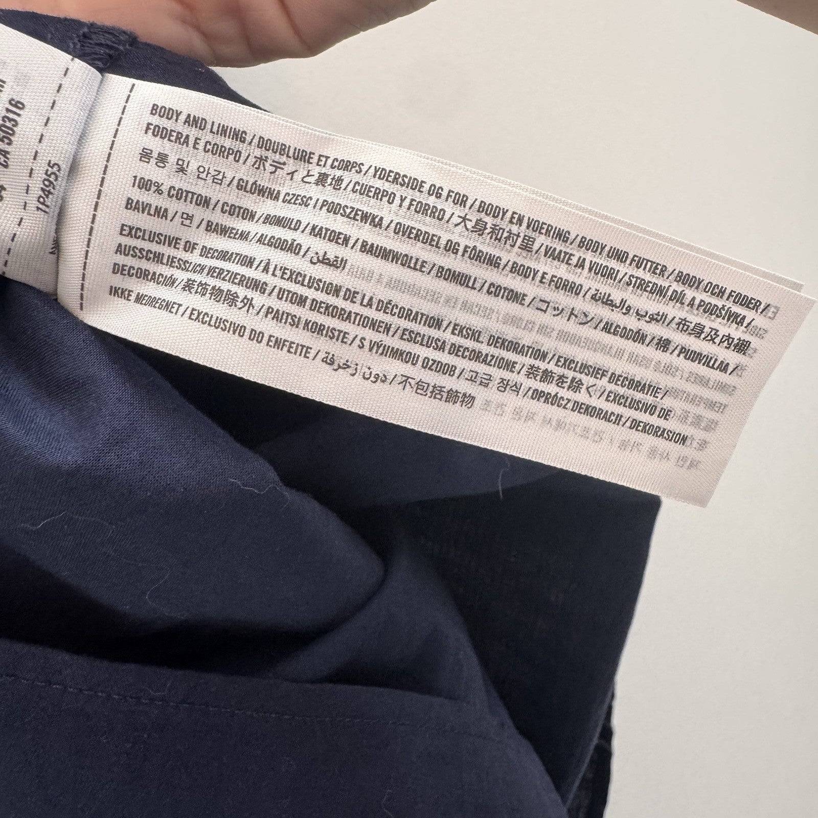 Abercrombie & Fitch Women Dress XS Blue Plaid Mini A-Line Off Shoulder Smocked