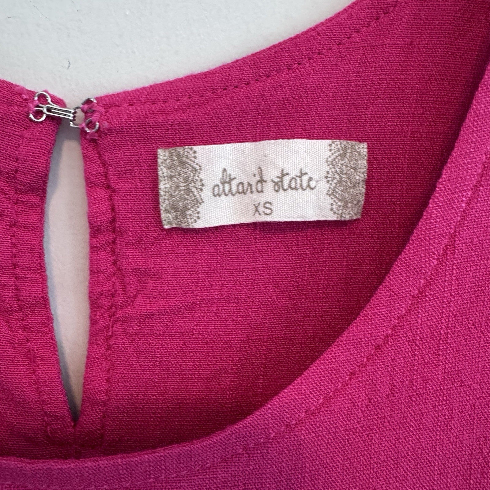 Altar’d State XS Pink Layered Tank Top Sleeveless Boho Rayon Blouse