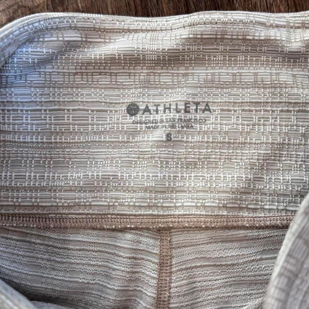 Athleta high rise jacquard chaturanga
