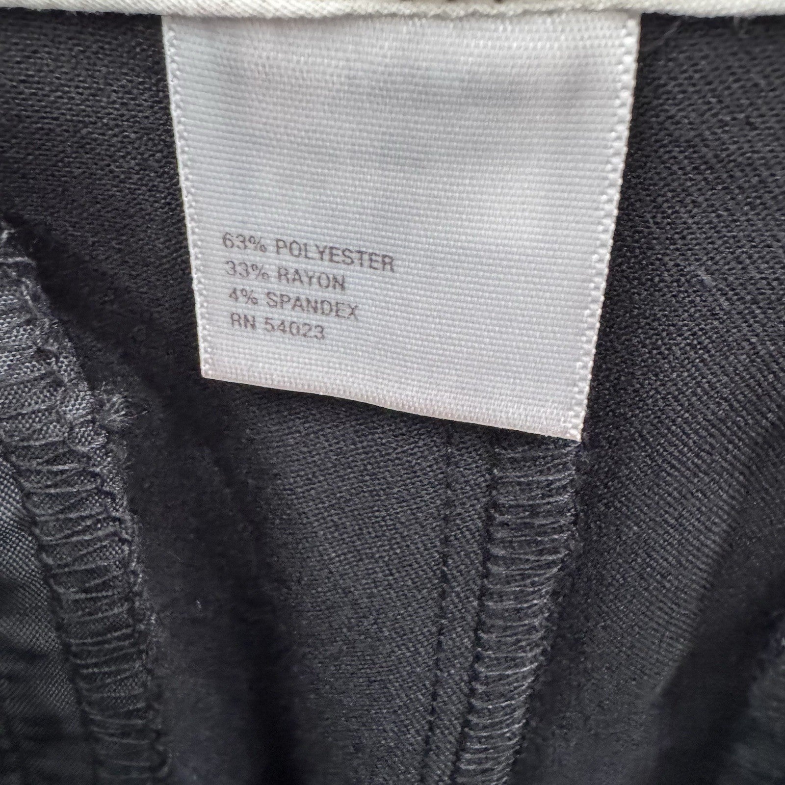 NWT Old Navy Black Polyester Rayon Stretch Skirt Size 12