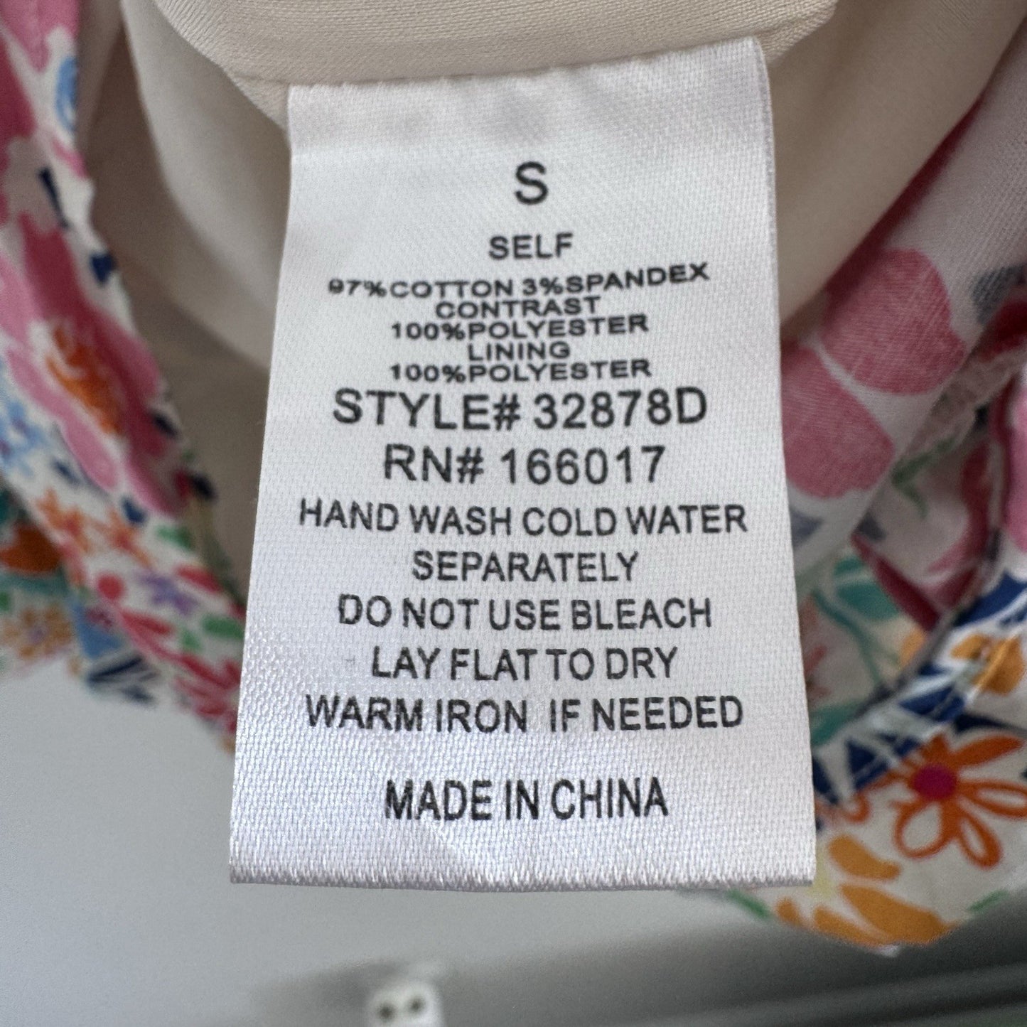 Blue B Collection Small Floral Tiered Dress Pink Sequin Sleeves 