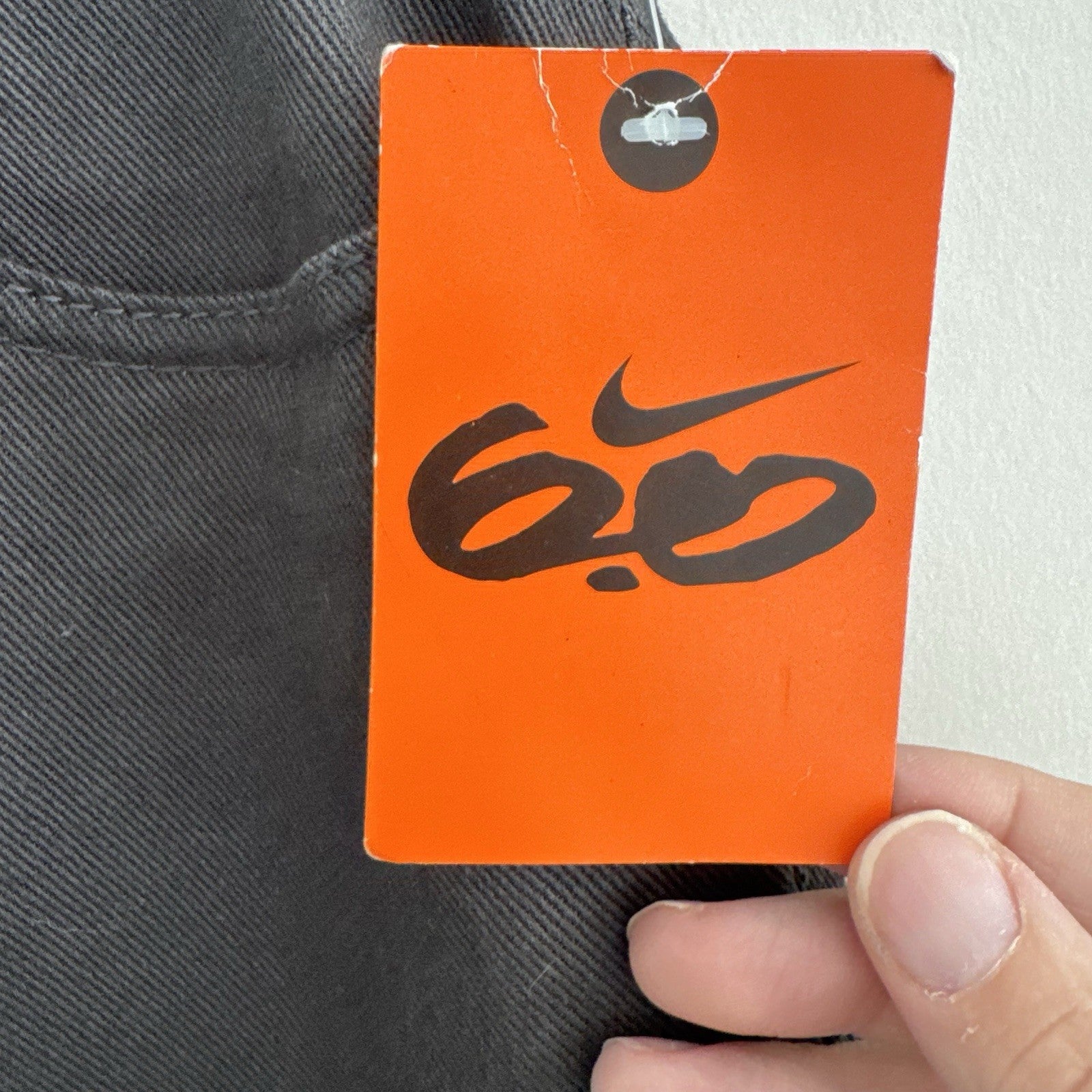 Nike 6.0 Boys Anthracite Jeans Size 14 Slim Fit Stretch NWT