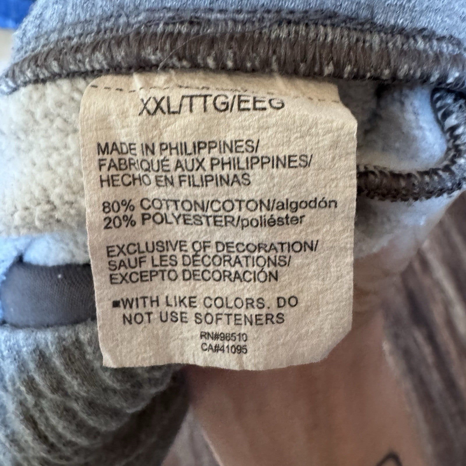 Under Armour Men’s Gray Fleece Joggers Size XXL | Cotton Blend Sweatpants