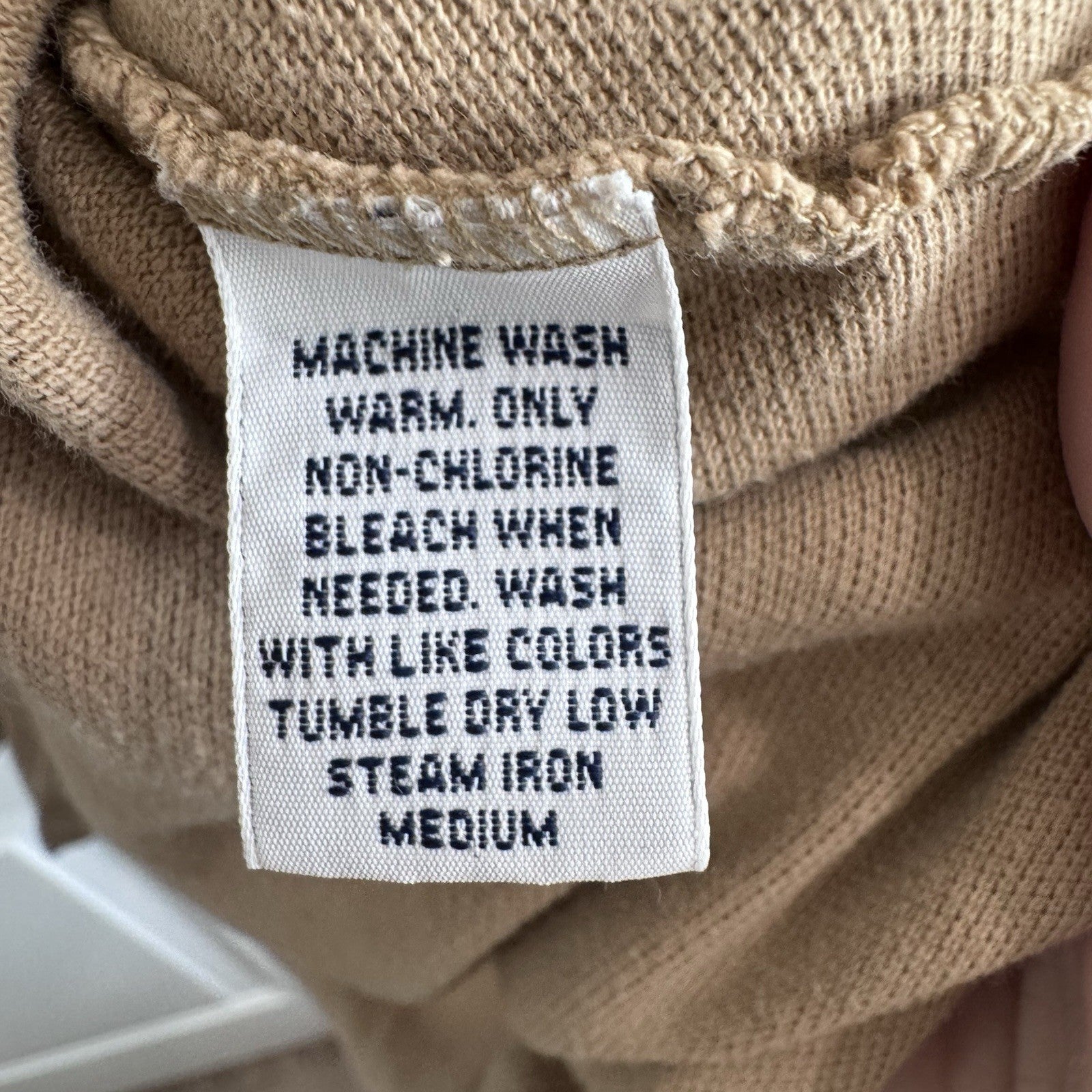 Polo Ralph Lauren Men’s Polo Shirt Large Tan 100% Cotton Short Sleeve Classic