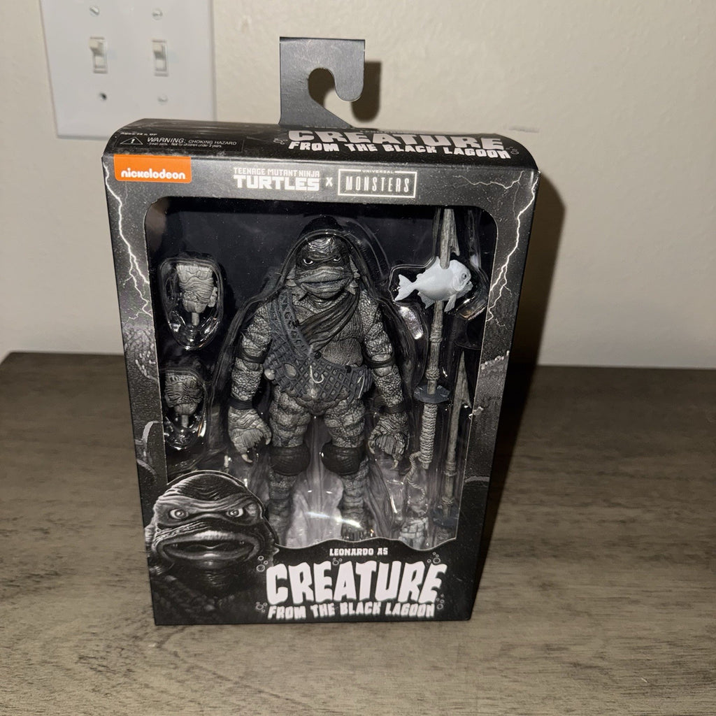 NECA TMNT Universal Monsters Lot Mummy Creature Invisible Man Frankenstein Ninja
