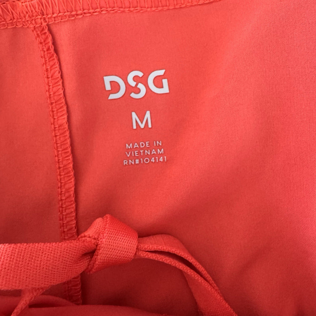 DSG Men’s 6" Agility Woven Shorts Red Sun Size Medium NWT Athletic Training