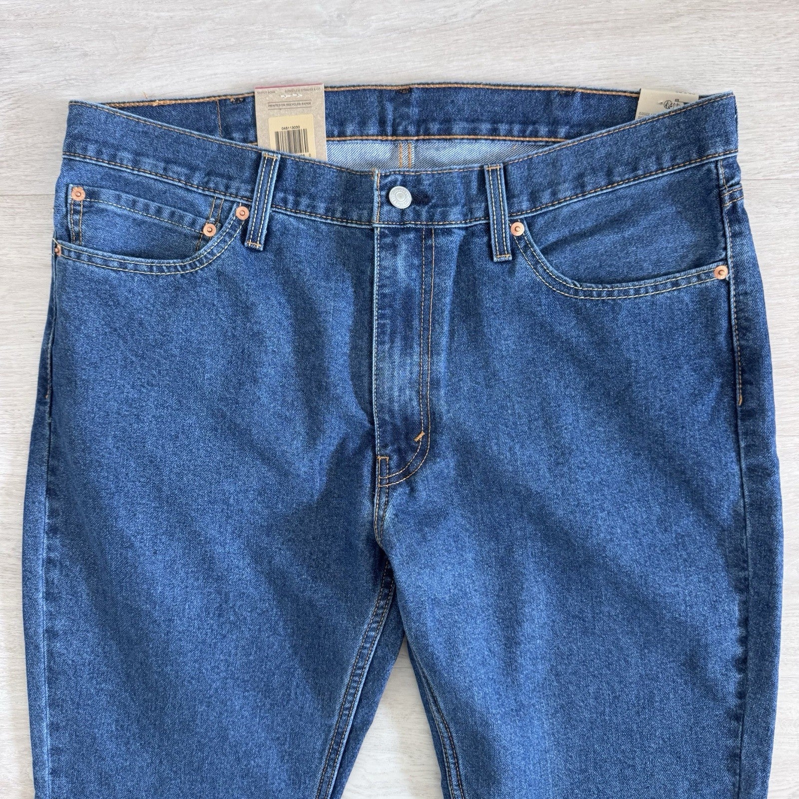 Levis 511 Slim Jeans 38x30 Eco Ease Blue Denim NWT