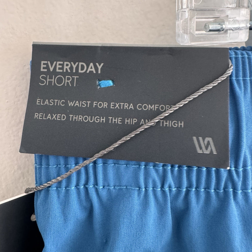 VRST Men's XL 5" Everyday Short Blue Tide NWT Relaxed Fit Athletic Training Gym