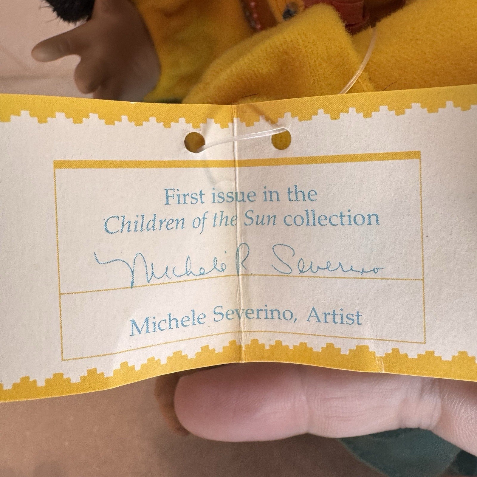 Ashton-Drake Little Flower Michele Severino Porcelain Doll Children of the Sun93