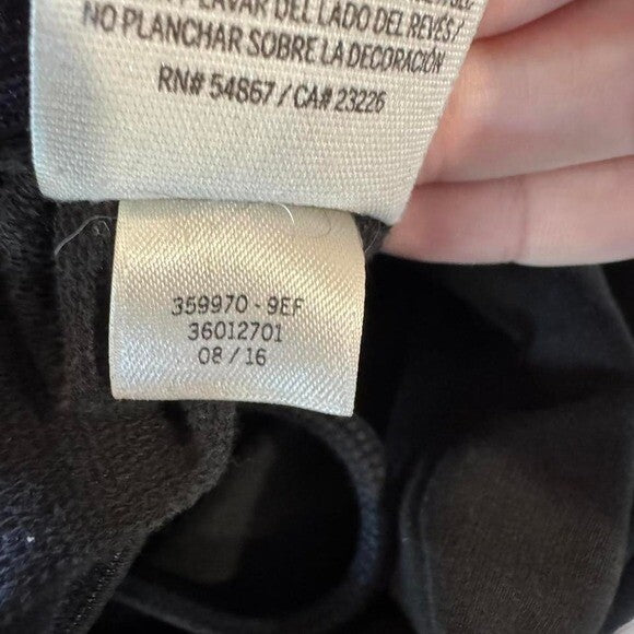 PINK Leopard Colorblock Joggers XS - Black/Gray/Animal Print