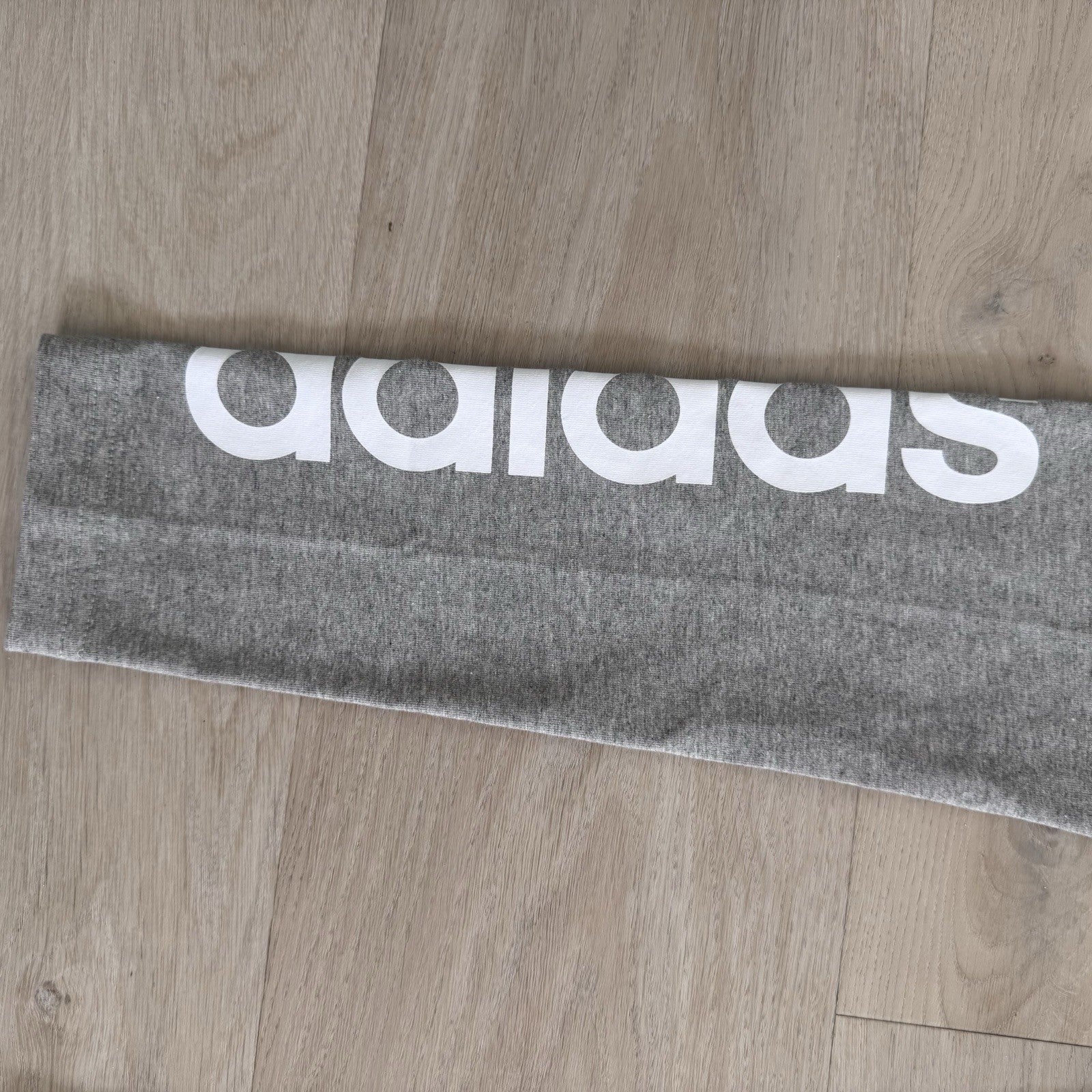 Adidas XS High Rise Leggings Gray Tight Fit Logo NWT