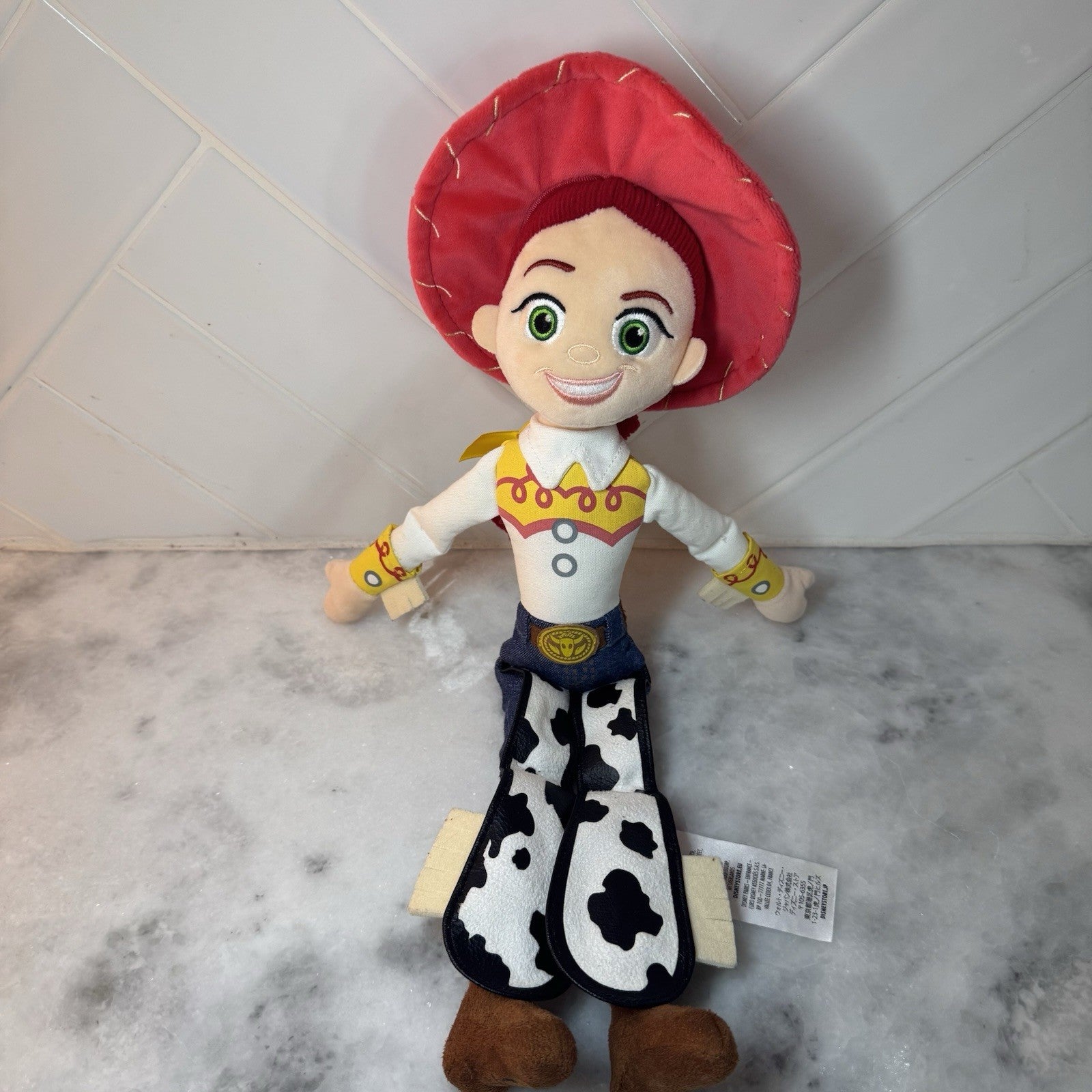 Disney Pixar Toy Story Jessie Plush Doll Cowgirl Soft Toy 17” Disney Store Great