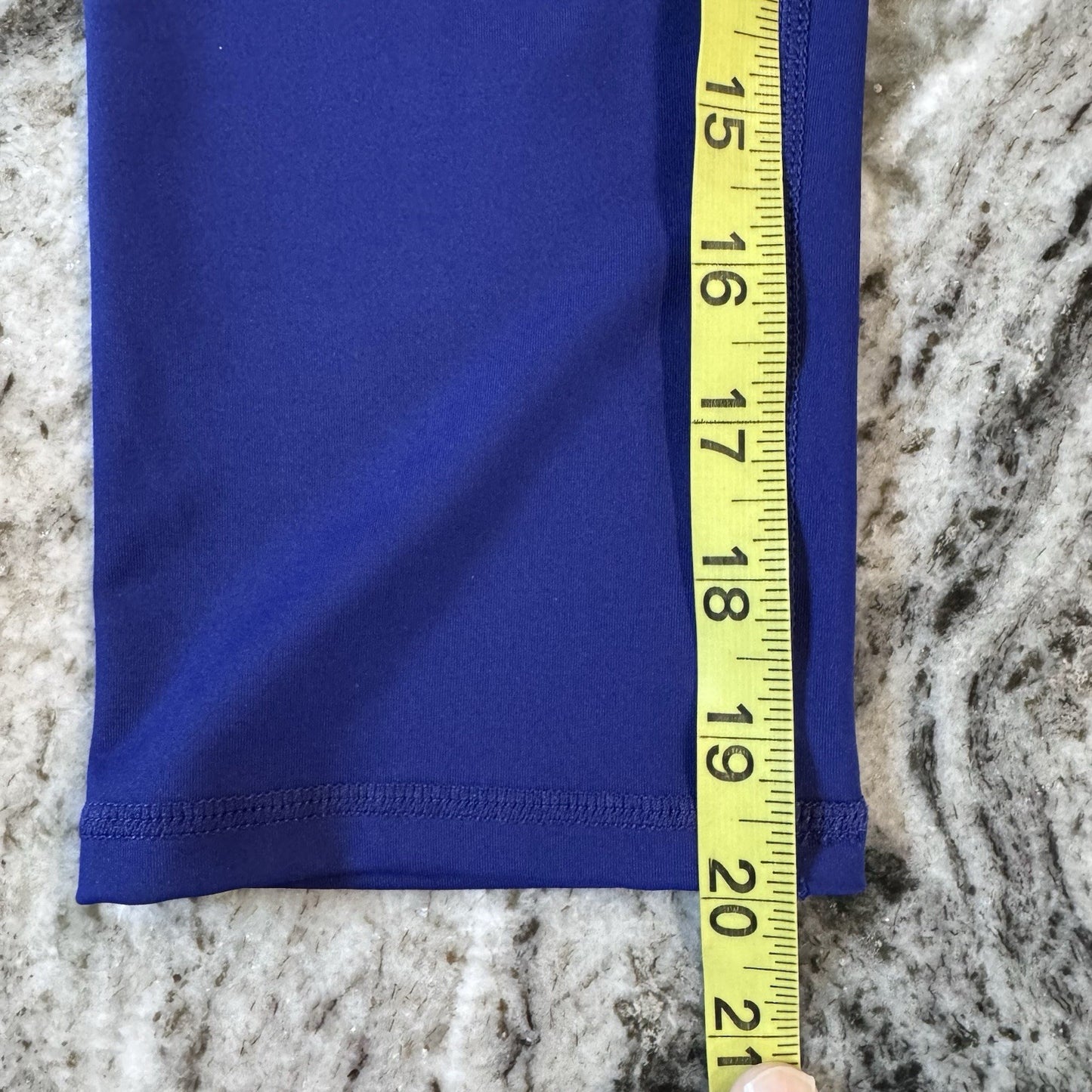 Fabletics Women’s PowerHold Leggings Small Blue High Waist Stretch Workout Pants