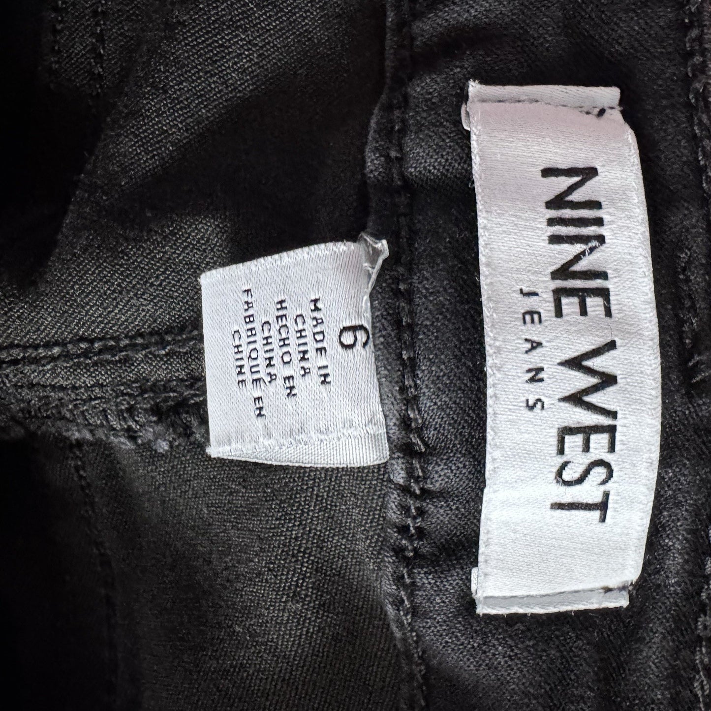 nine west jessica jegging Black Jeans Size 6