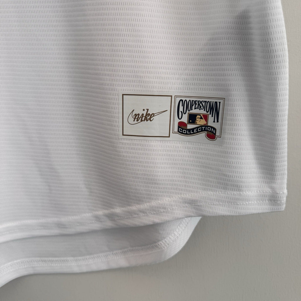 Nike Atlanta Braves Cooperstown Jersey Men’s Size: Large NWOT Blue/White
