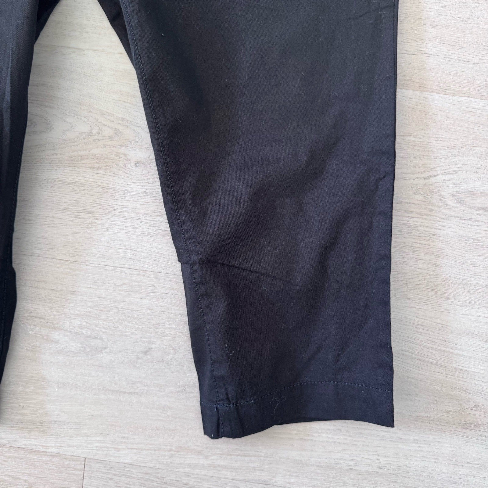 LOFT NWT 4P Black Petite Slim Straight Ankle Work Pants