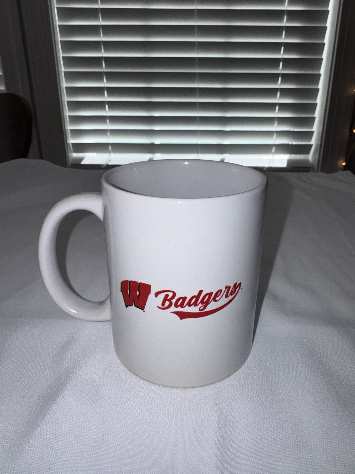 Vintage Wisconsin Badgers  11 Oz Coffee Mug Never Used