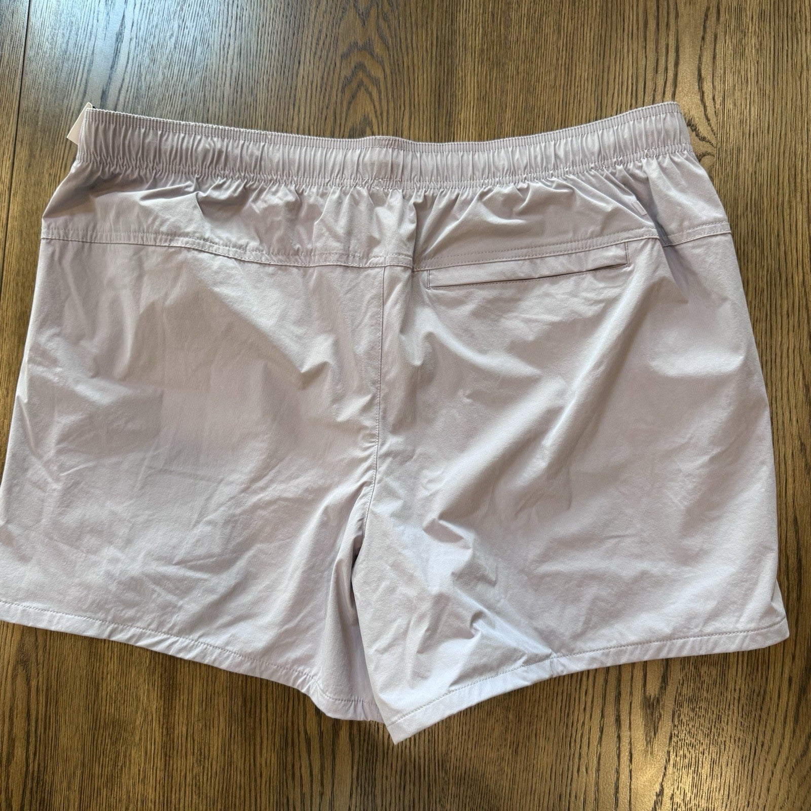 VRST Everyday Shorts Men’s XXL 5” Inseam Purple Stone Elastic Waist NEW