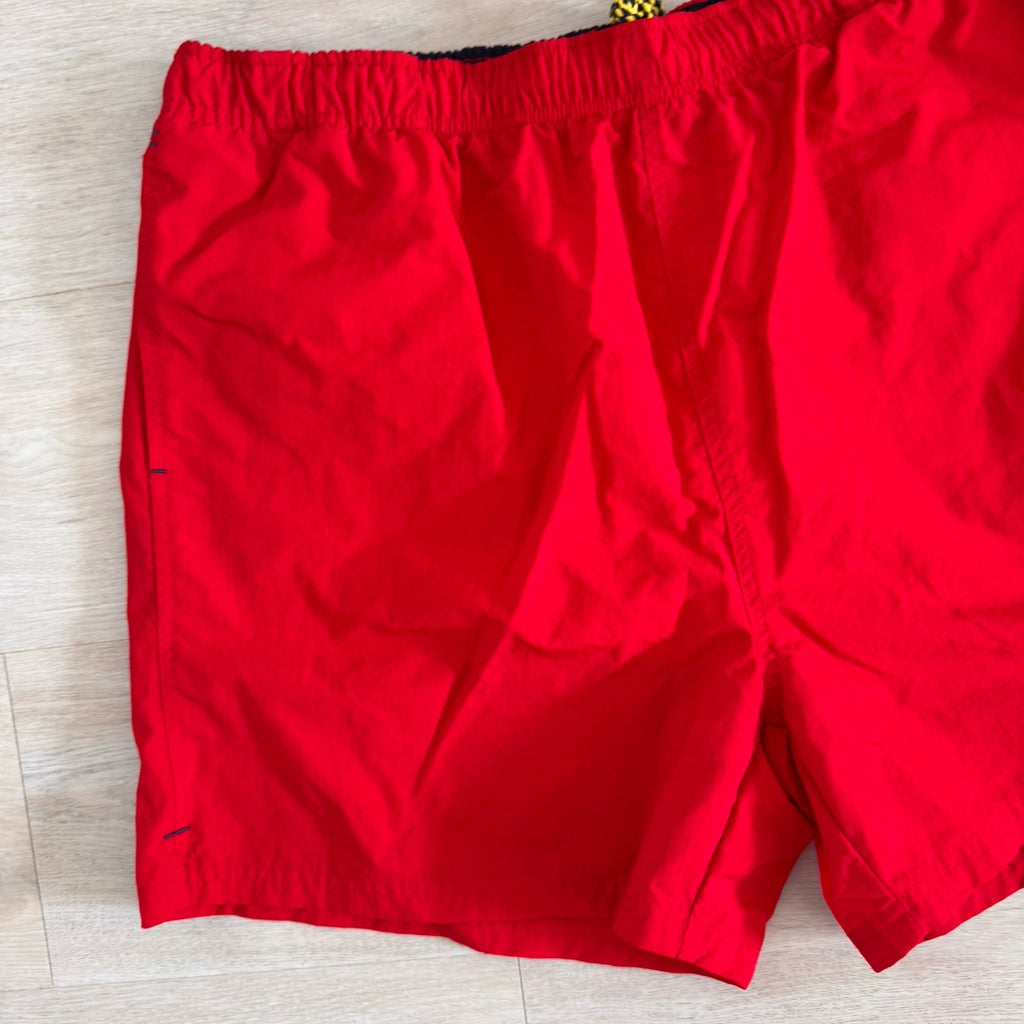 IZOD PerformX Mens XL Red Swim Trunks Shorts Mesh Lined Performance PFX