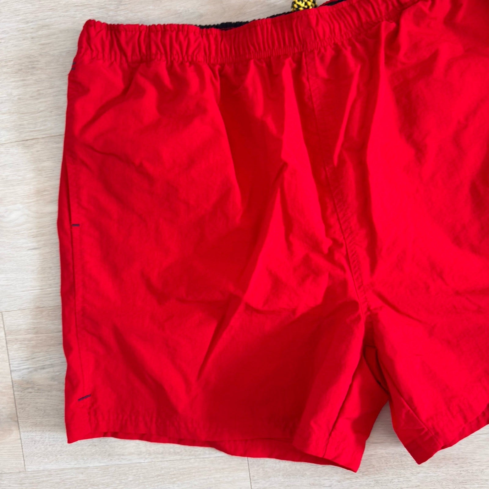 IZOD PerformX Mens XL Red Swim Trunks Shorts Mesh Lined Performance PFX