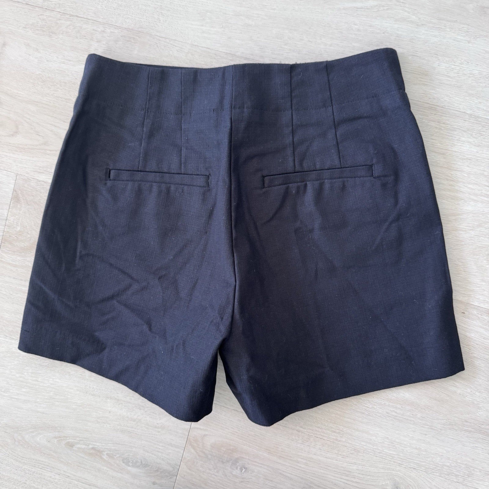 LOFT Petites Black Tailored Shorts 00P NWT Work Career