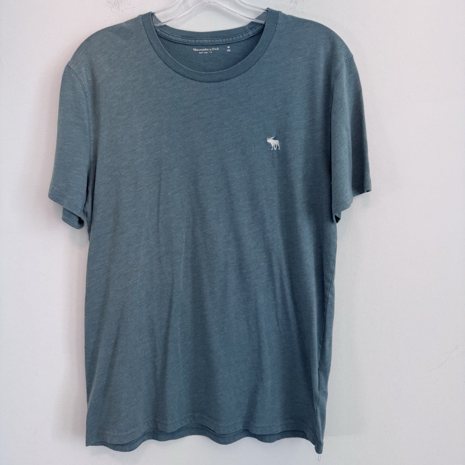 Abercrombie & Fitch Soft A&F Tee Blue Crew Neck T Shirt Men’s Medium