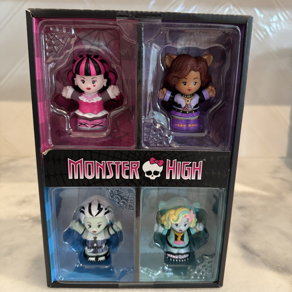 Monster High Little People Collector Figure Set Mattel Creations New Sealed