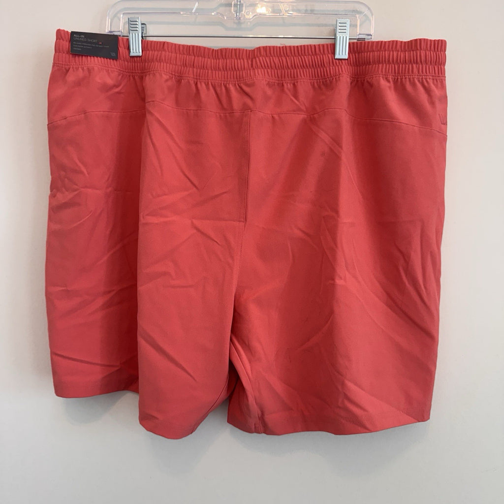 VRST Men's 7" All-In Short V2 XXL Pink Rouge Unlined Athletic Performance NWT
