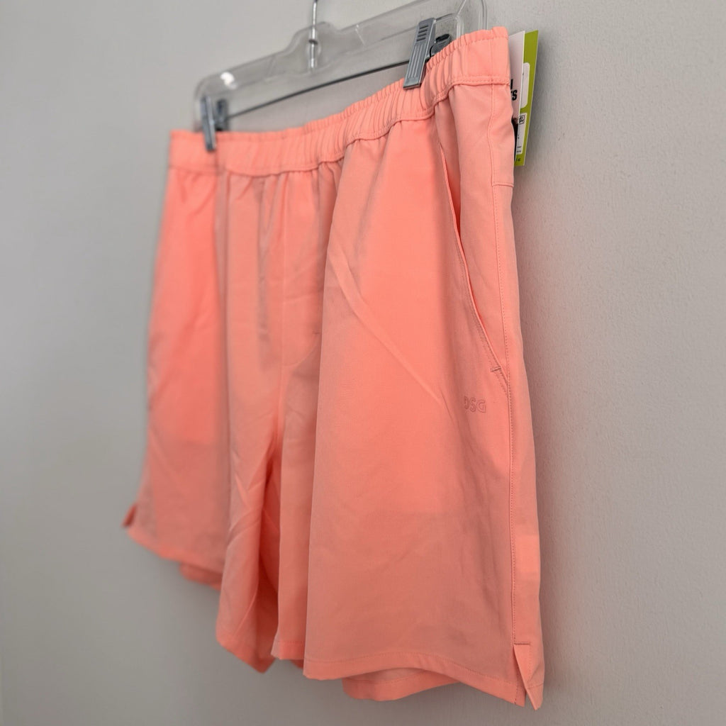 DSG Men's 6" Agility Woven Shorts Pink Ray Athletic Fit Size Large