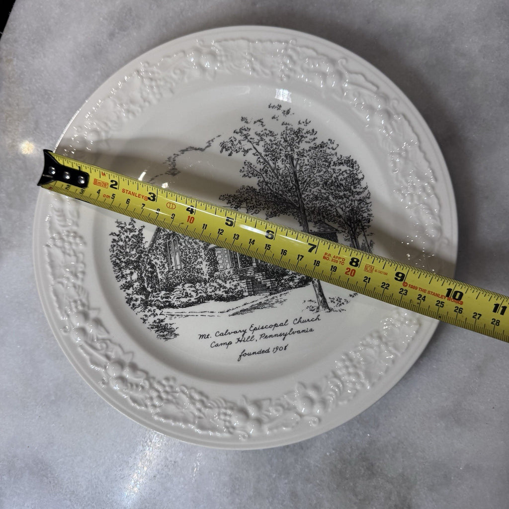 Vintage Mt Calvary Episcopal Church Camp Hill PA Vernon Kilns Plate