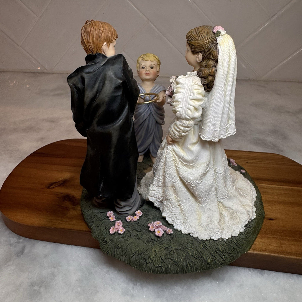 Prayers & Promises “May I Have The Ring?” 2001 Bill Stross for Demdaco Figurine