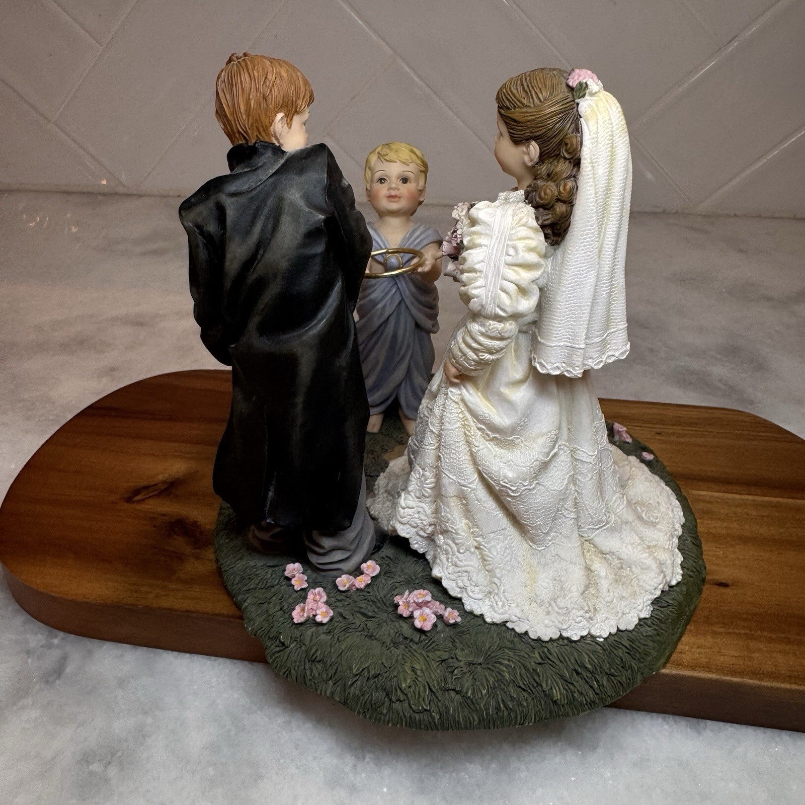 Prayers & Promises “May I Have The Ring?” 2001 Bill Stross for Demdaco Figurine