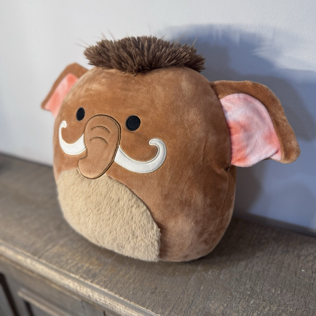 Squishmallows Chienda Woolly Mammoth 12” Brown Plush Jazwares Stuffed Animal