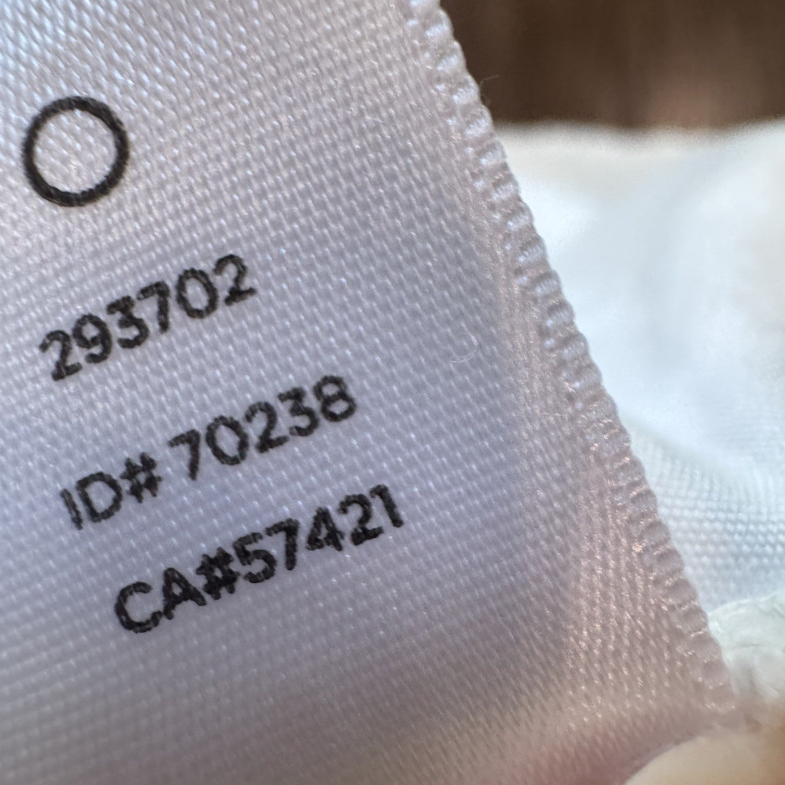 LOFT White Floral Eyelet Skirt Size 4 Cotton Lined Back Zip Embroidered Lace