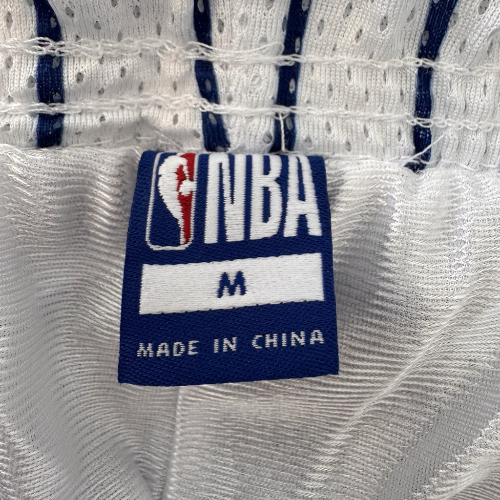 NBA Eastern Western Conference Medium Basketball Shorts White Blue Men’s NWT
