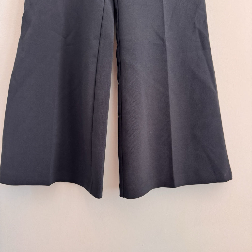 Urban Outfitters Womens Size 2 Black Flare Pants High Rise Stretch Retro