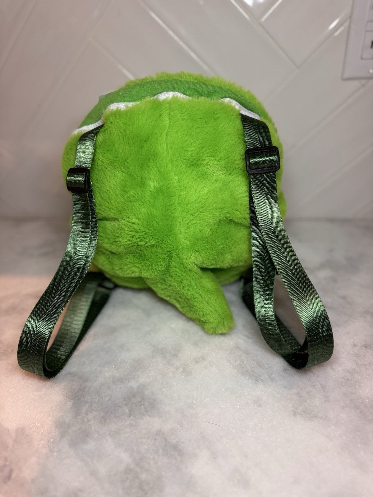 Disney Pixar Toy Story Rex Plush Backpack – Green Dinosaur Bag - NWT 7inX10in