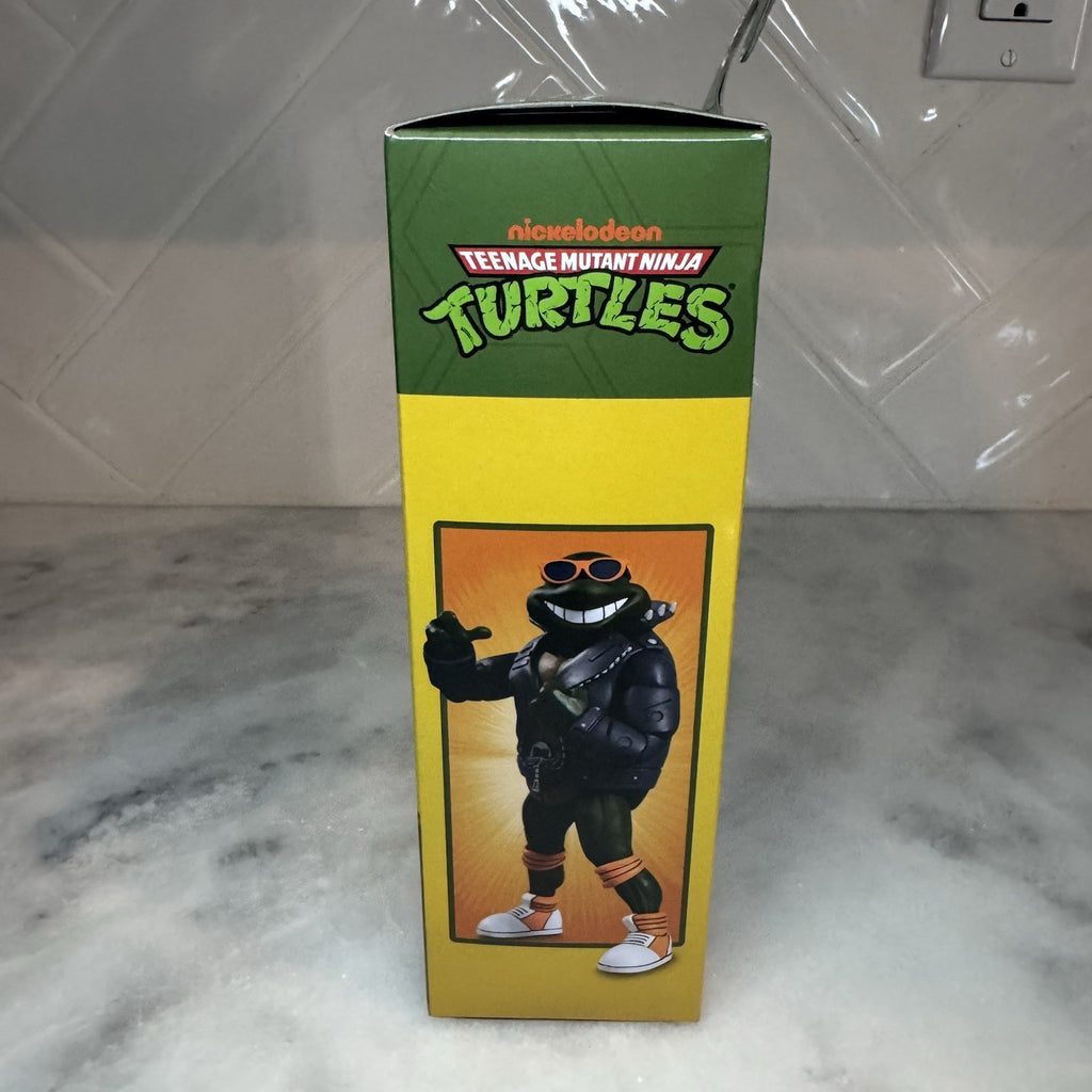 TMNT Punk Michelangelo Figure Nickelodeon Collectible w/ Box Rare Display
