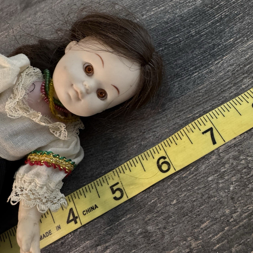 Vintage 1973 Shillman Dolls of Many Lands Lot 3 Greek Irish Mexican 8" W/ Tags