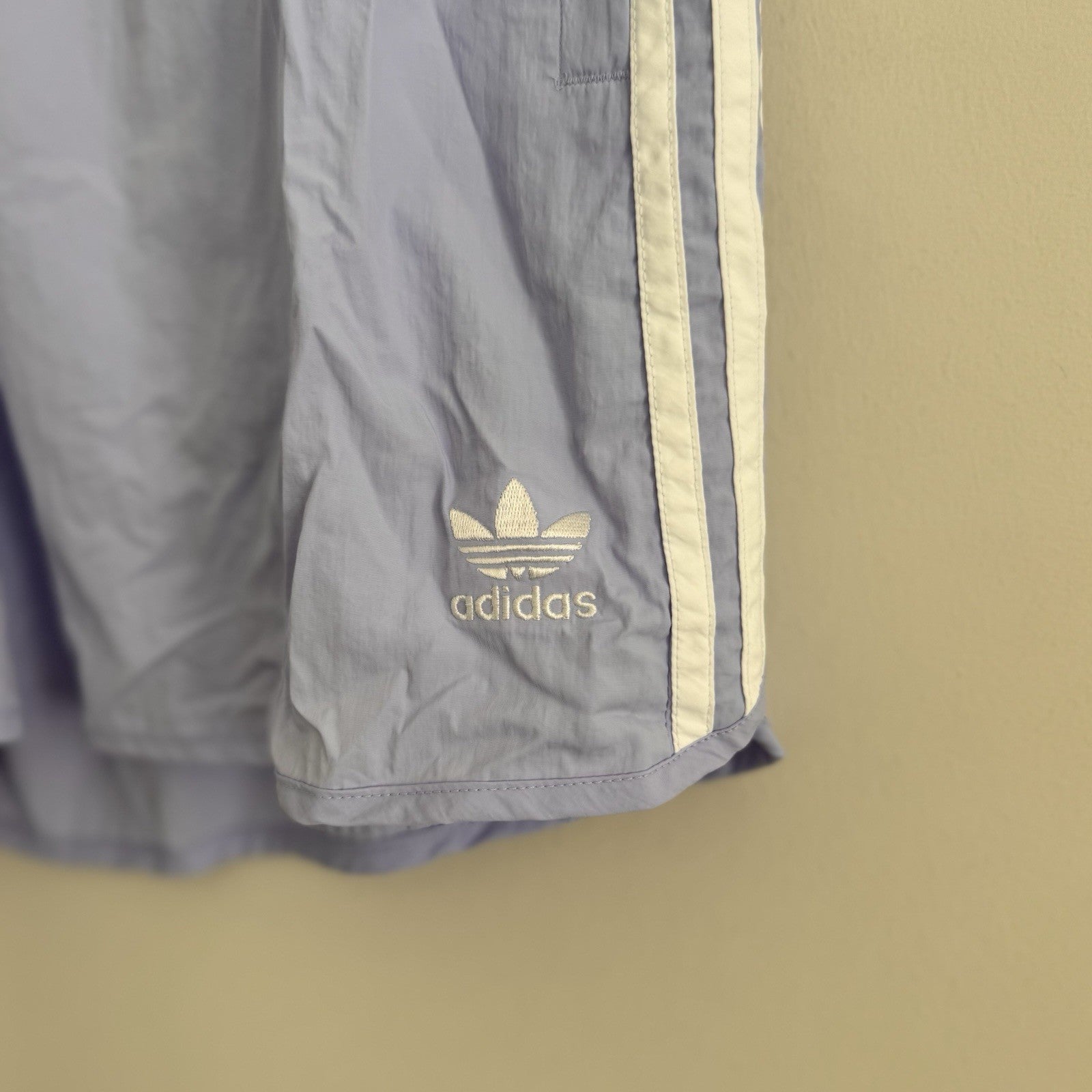 Adidas Originals Men's XL Sprinter Shorts Violet Tone Purple White 3-Stripe NWT