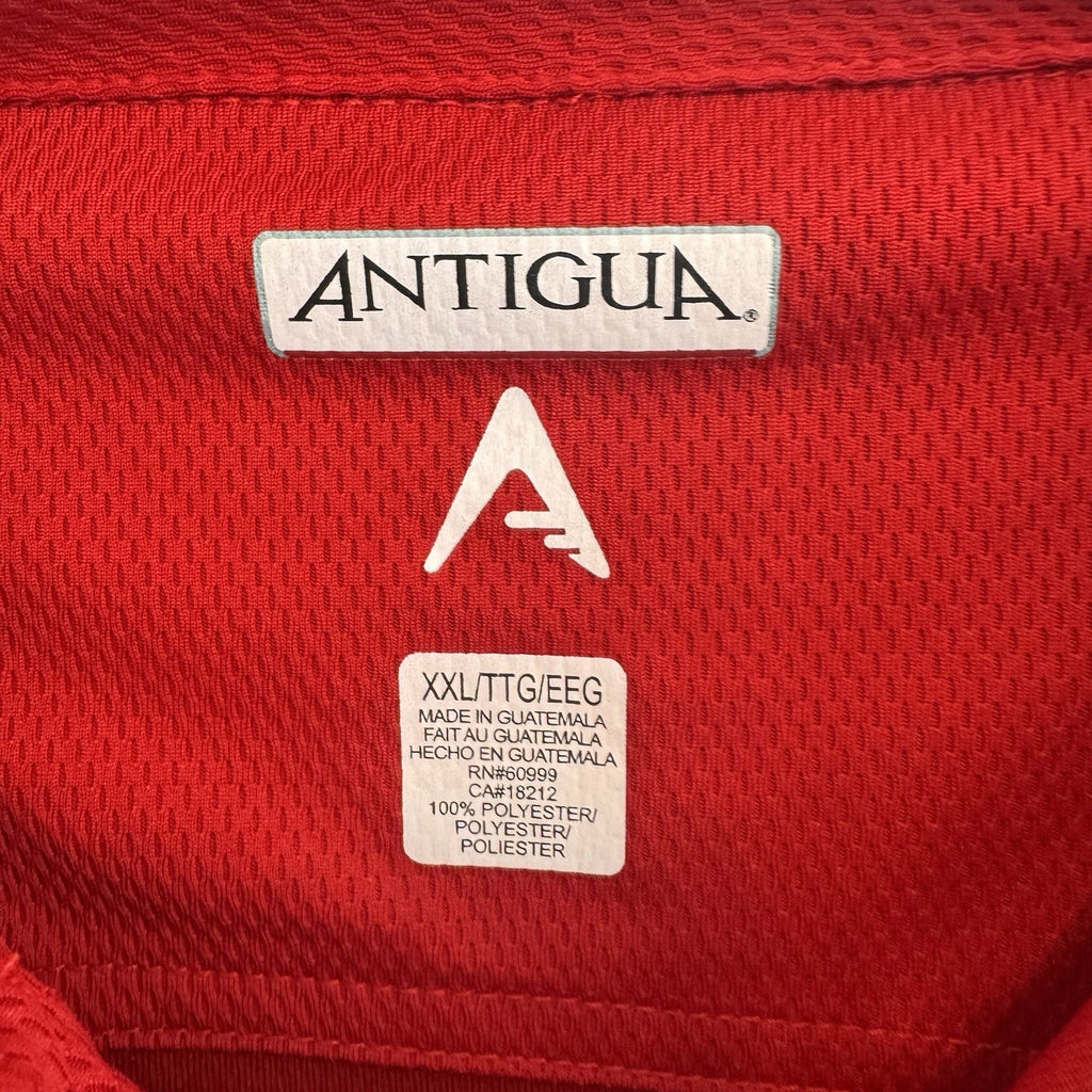 Antigua Atlanta Braves FanFest Polo Shirt Men’s XXL Red Performance Golf