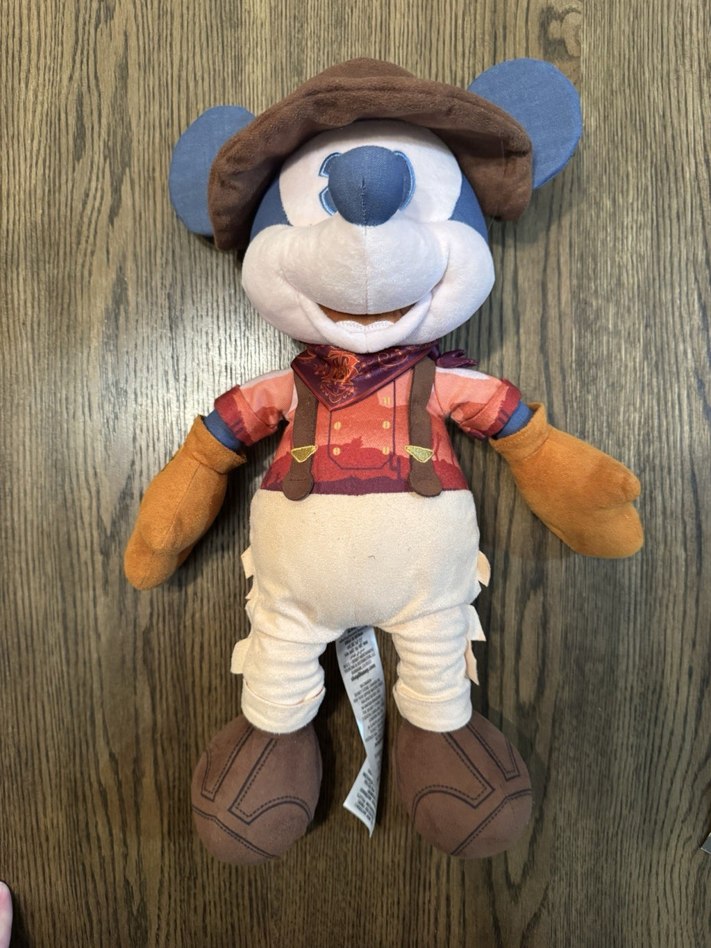 Mickey Mouse Main Attraction Plush Big Thunder Mountain Railroad 50 Anniversary