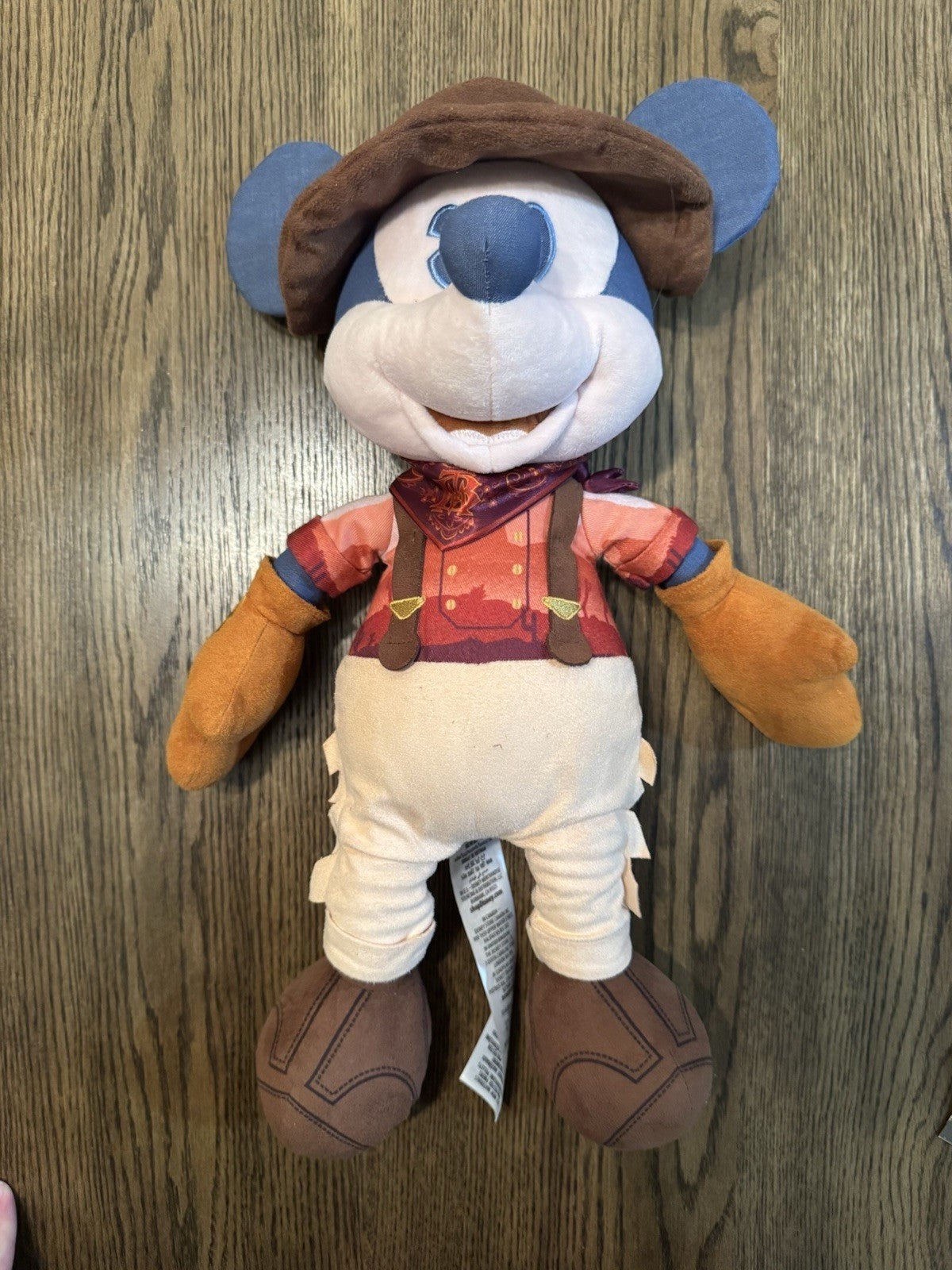 Mickey Mouse Main Attraction Plush Big Thunder Mountain Railroad 50 Anniversary