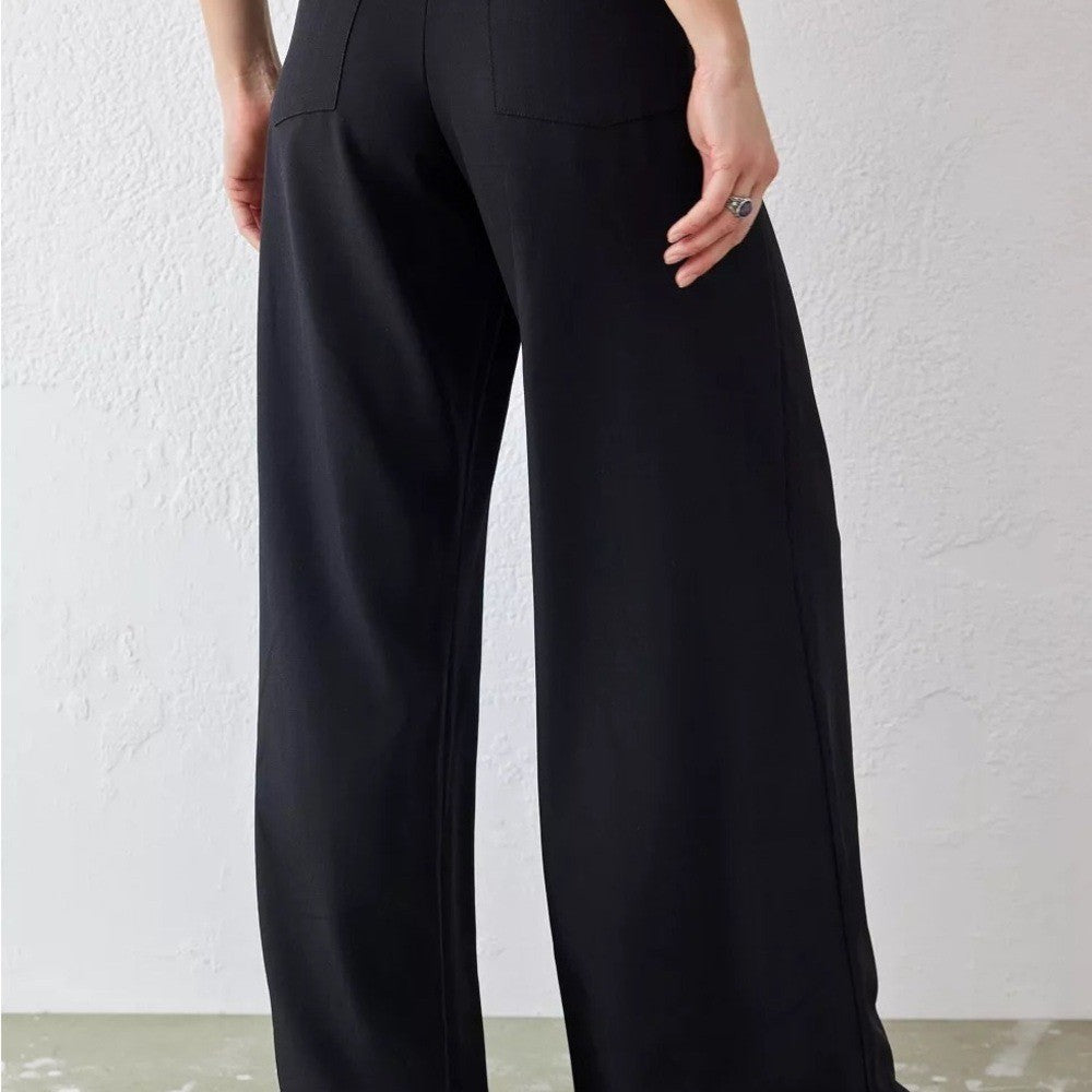 NWT UO Black Cally Low Slung Pant Small urban Outfitters
