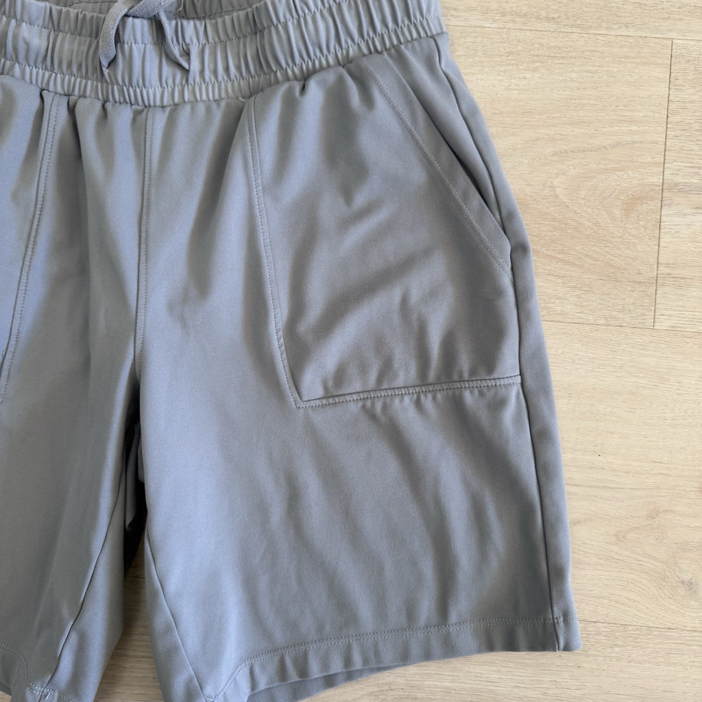 Mondetta Mens Performance Shorts Size Small Gray Stretch Athletic Active