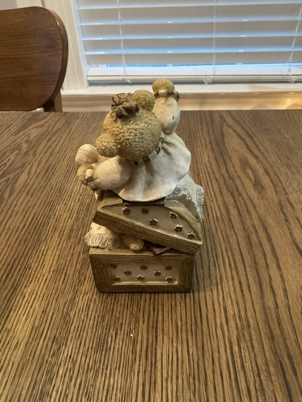 Vintage Bears Banks Collectibles Teddy Bears Hiding In A Trunk Hidden Coin Bank
