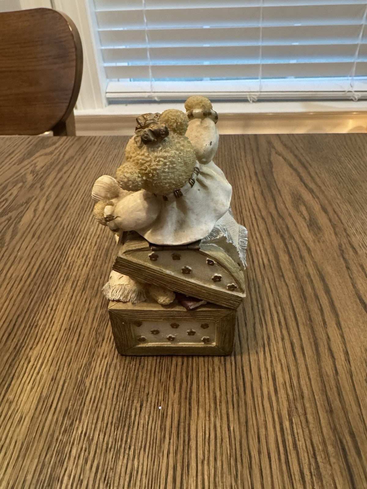 Vintage Bears Banks Collectibles Teddy Bears Hiding In A Trunk Hidden Coin Bank