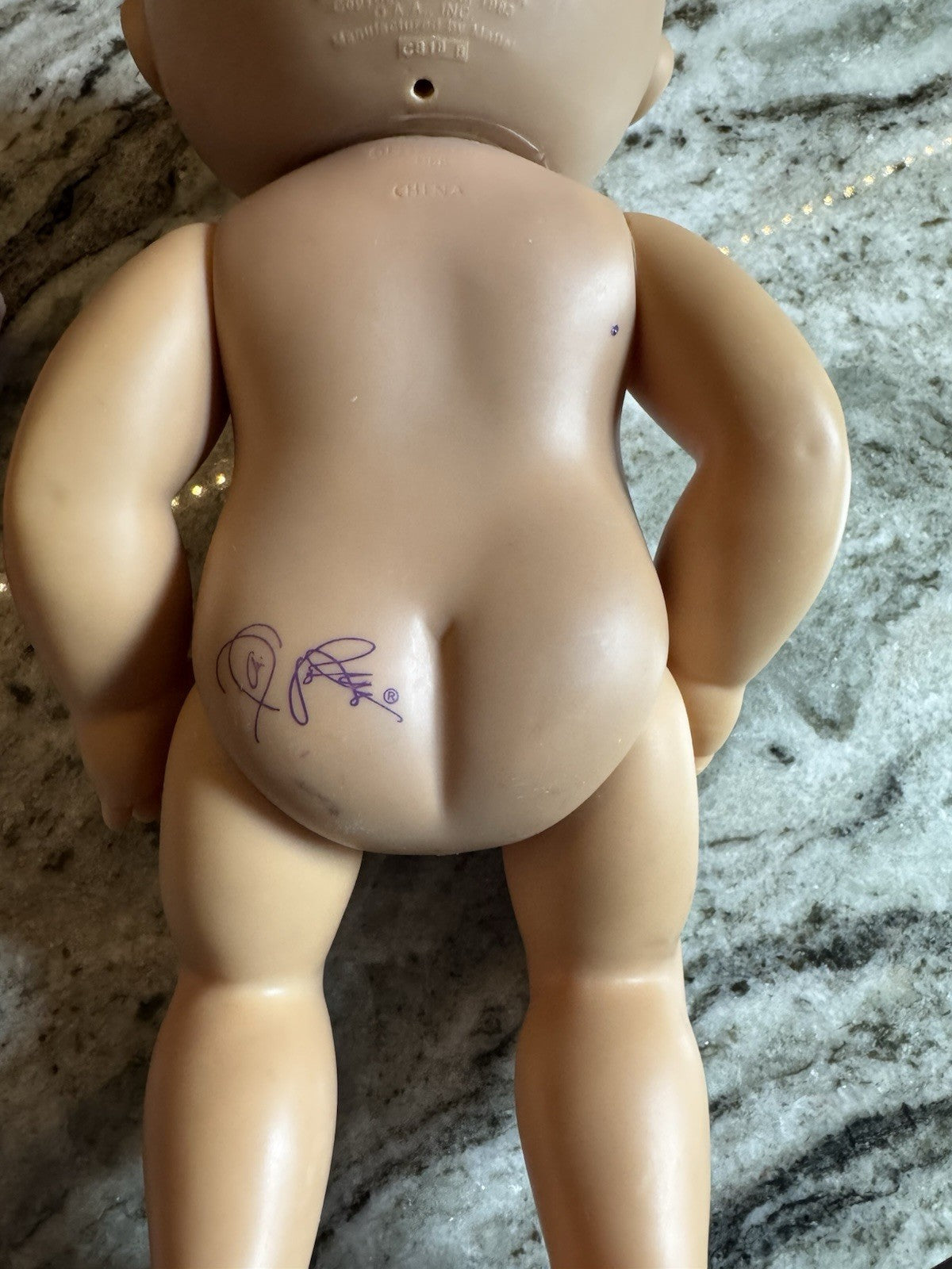 Vintage Mattel First Edition Cabbage Patch Kids 1995 Doll Hard Plastic 12"